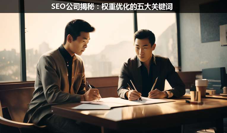 SEO公司揭秘：權重優化的五大關鍵詞