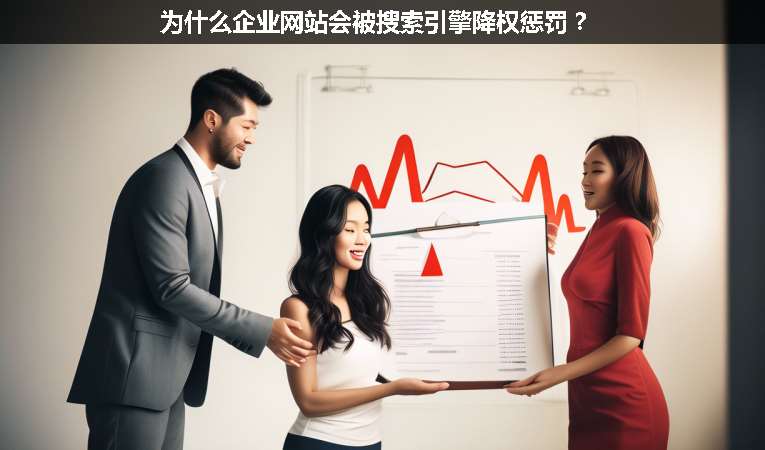 為什么企業網站會被搜索引擎降權懲罰？